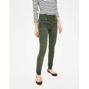Boden Olive Green women’s ‘The Brighton Biker’ skinny jeans Pants size 6